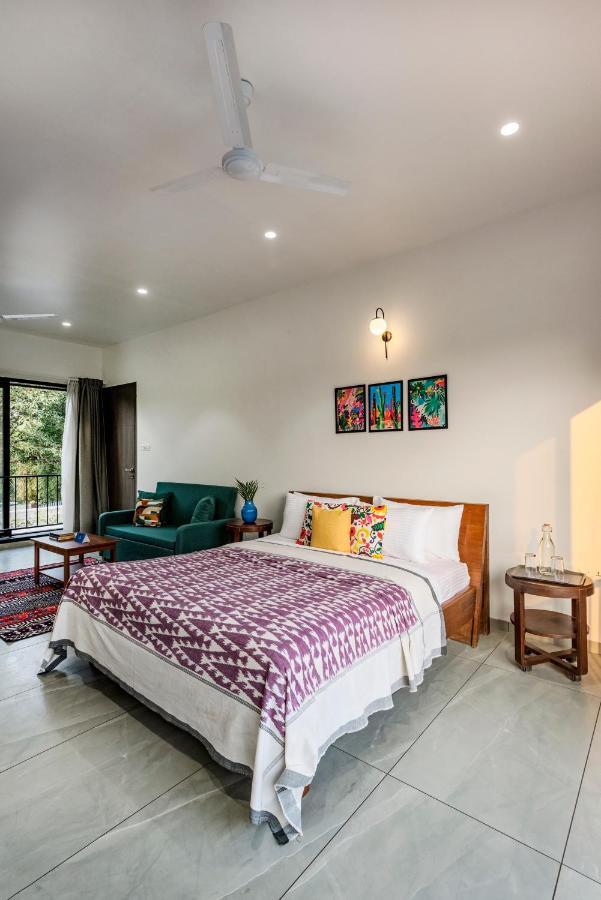 Saffronstays Mayfair Gardens 4 Bedroom Petfriendly Pool Villa Alībāg Esterno foto