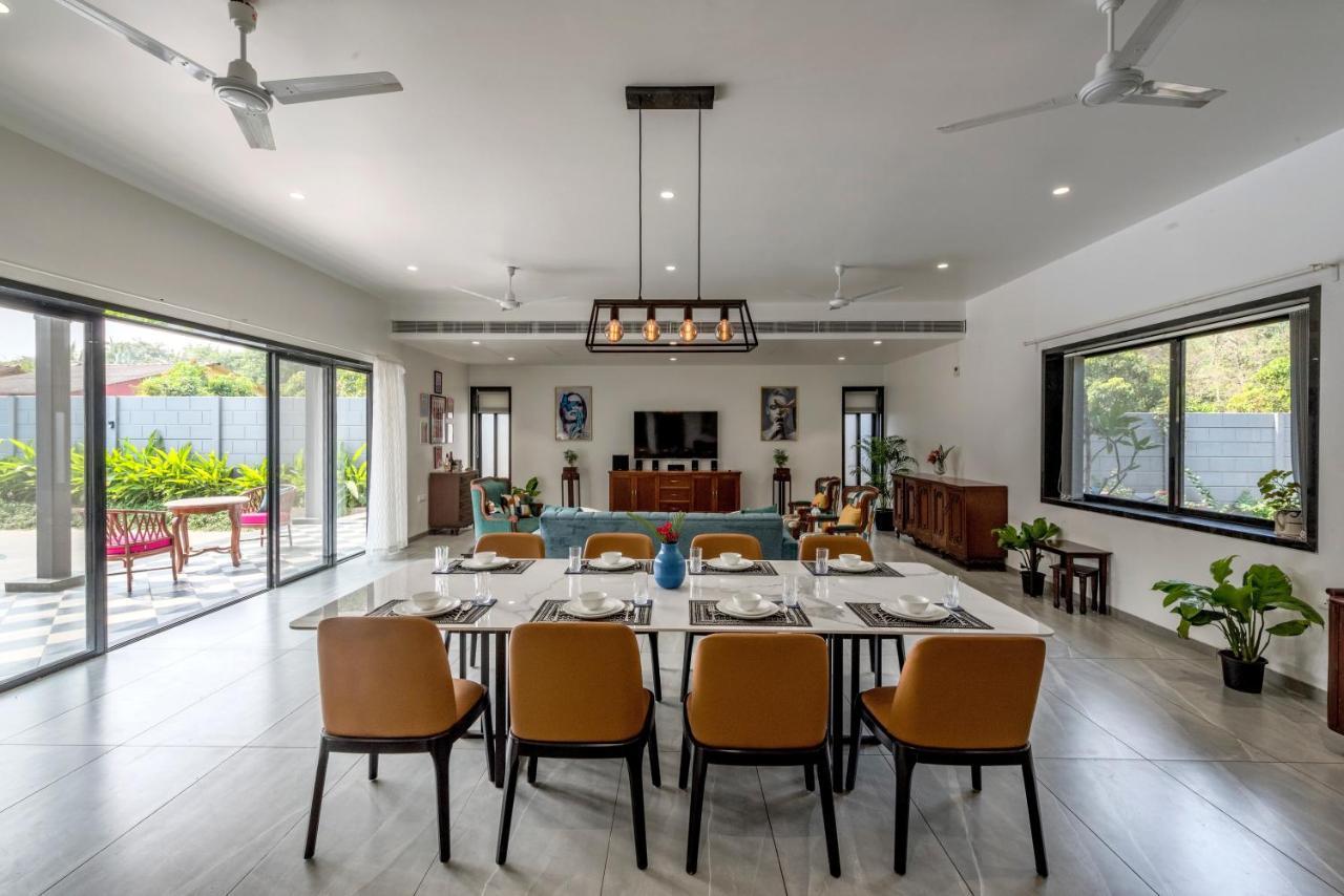 Saffronstays Mayfair Gardens 4 Bedroom Petfriendly Pool Villa Alībāg Esterno foto